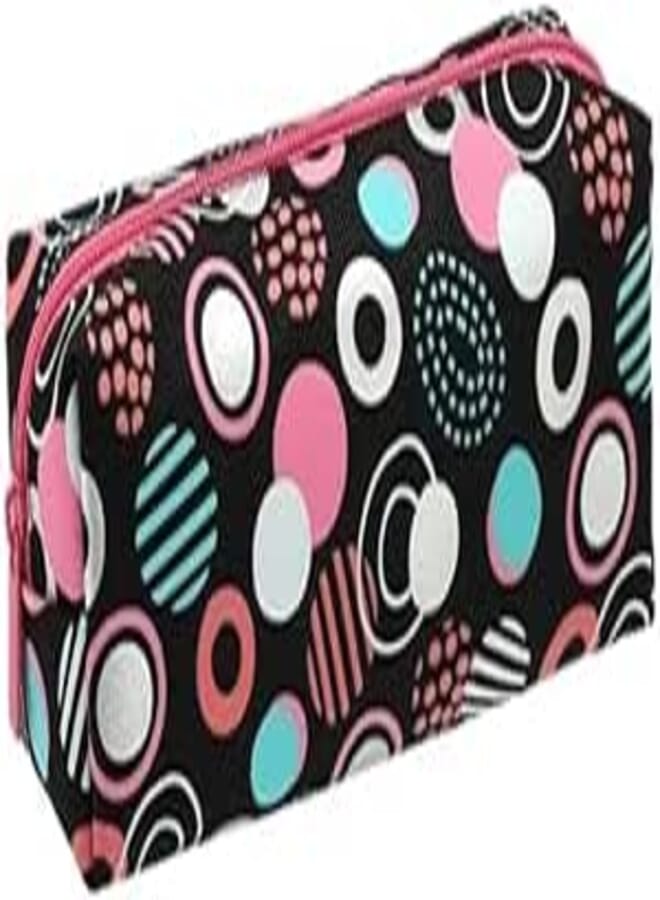 Pencil Case Dots & Spots Black- POLYESTER PM24012